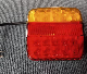  12V Square Tail Light Fit for Trailer LED Square Combination Trailer Tail Lights