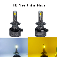  H7 6500K Auto Light 55W 4500ml Dual Color Beam H1 H4 9012 Bulbs LED Car Headlight