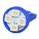  Car Styling T10 W5w White Red Blue 3528 1210 4LED Wedge Tail Car Light Bulbs DC 12V Car Accessories Dome Lamp Lights Car Interior Light