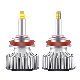  CREE Chip Car LED Bulb 9005 9006 H1 LED Light H4 H7 H11 90W 18000lm 360 LED Headlight for Auto