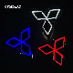  3D Car Styling LED Rear Emblem Light Rear Tail Emblem Logo Lights for Mitsubishi Zinger Asx Cuv