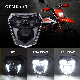  Motorcycle Headlight Dirt Bike Headlight LED Head Lamp Enduro Dirt Pit Bike