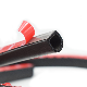  Waterproof D Type Automobile Rubber Weather Strip Door Seal