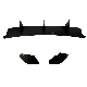  High Quality Diffuser Splitter for Volkswagen Golf Mk6 Gti 2009-2012