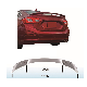  Unpainted ABS Car Exterior Trunk Spoiler Rear Wing Tail Roof Top Lid
