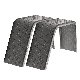  Tough Grade 2 Pack Steel Diamond Plate Flat Top Trailer Fender 10