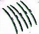 Multifunctional Three-Section Front Windscreen Wiper Blade