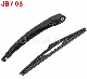  Rear Wiper Arm Blade Kit Assembly, Replacement for Ford Fiesta 2008-2014 Back Windshield Wiper Replacement-All Season Natural Rubber Cleaning Window 8A6117406AA