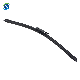  Natural Rubber Soft Curve Windshield Car Wiper Blade Three Adhesive Strips Swallowtail Wiper