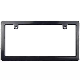  Japan Standard Size ABS Plastic Chrome Black Thick Thin Edge License Plate Frame for Wholesale