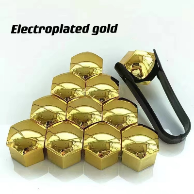 General Motors Tyre Plated Screw Cap Golden