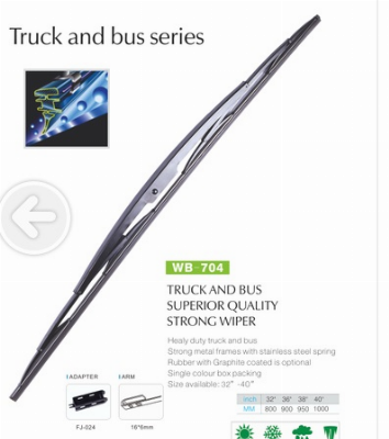 38" Truck and Bus Wiper Blade Heavy Truck Front Wiper