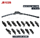  Multi-Clip Windshield Flat Wiper Beam Blade Frameless Soft Type Multi Fit Adaptors Windscreen Wipers Best Seller Factory Supply Multifunction Wiper 12′′-32′′