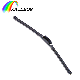  Car Wiper Blade U Hook Universal Frameless Bracketless Rubber Car Windshield Wipe Blades 14