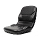  Heavy-Duty Vinyl Cover Black Contoured High-Back Lawn Tractor Seat for Most Industrial and Agricultural Applications