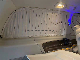 China Produced Manual Electric V Class Curtain Blind in Suede & Knit Fabric