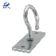  High-Quality FTTH C-Type Draw Hook Cable Clamp for Cabling Wall Bracket Steel