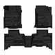  Full Surrounded Waterproof TPE Car Mats Unique Size 3D Car Floor Mats