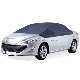  Blue Color Waterproof Dust Proof Wholesale Half Car Cover with Elastic Cord