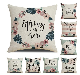  Geometric Linen Pillow Case Lovely Nordic Style Cushion Pillow Case Digital Printing Car Sofa Cushion