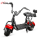  Mini New Two Seats with Backrest Battery Removable Street Bike Electric Scooter