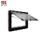  ECE Certificated Caravan Accessories Right Angle Push out Glass Awning Window for RV Camper Trailer Motorhome 900*550mm
