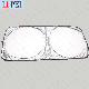 Customized Logo Promotional 150*70cm 170t Silver Cloth Car Sunshade