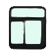 Modern Aluminum Bus Side Window Emergency Exit Window