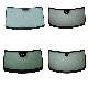 Supply Various Types of Auto Glass Auto Parts
