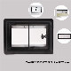  Aluminium Profile Frame 700X400 Sliding Type Side Windows for Caravan Trailer Rvs