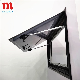  Flat Right Angle 700*400mm Camper Trailers Plastic Acrylic Window with Curtains Blinds