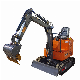  CE ISO EPA China New Mini 0.8 Ton 1 Ton 2 Ton Natural Rubber Crawler Excavator Accessories