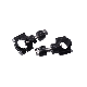  Motorcycle Modification Accessories Dirt Bike Adjustable 22mm Handlebar Riser Aluminium Alloy Motorcycle Handlebar Risers Clamp