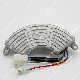  Yamamoto Generator Spare Parts High Quality 5kw Gx390 Ec6500 AVR Aluminium Sector Type for Honda 168f 170f Motor Engine 5.5HP 6.5HP