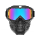 Customized Motorcycle Detachable Face Mask Goggles Dirt Bike Mx ATV Eyewear Motocross Goggles