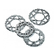 China Manufacturer Aluminum 7075 Color Anodized CNC Machined Motorcycle Sprocket manufacturer