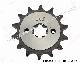 Motorcycle Parts High Quality Sprocket Kit Bajaj Boxer100/Zongshen Spider125 manufacturer