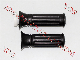  Yog Motorcycle Parts Motorchcle Handle Grip for Bajaj Boxer Black Color