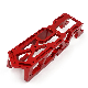  Red Anodized CNC Machined Billet Aluminum Engine Motor Mount Bracket