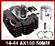 Motorcycle Cylinder Kit Ax100 Motorcycle Spare Parts High Quality Cylinder