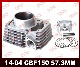 Cbf150 Cylinder Kit China OEM Quality Motorcycle Parts
