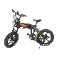  20inch Motorcycle Electric Scooter Bicycle Electric Bike Electric Motorcycle Scooter Motor Scooter Battery 48V 500W Aluminum U Pedal Electric Road Bike