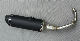  RS Durable Motorcycle Exhaust Muffler Painted in Carbon Fiber Color