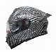 Modular Flip up Motorcycle Helmet Model Np-900 Carbon Decal