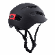  CE&Cpsc PC in-Mould Adult Bicycle Matte Adjustable Helmet Manufacturers Unisex LED Light Helmet