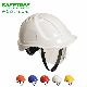  Safetree CE En397 & ANSI Z89.1 Standard ABS Industrial Safety Helmet with PC Visor Ntc-5 for Construction and Worker