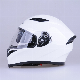  2023 New Customized Motorcycle Double Visor Full Face Helmet with Spoiler