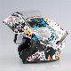 Cascos De Moto Motorcycle Helmet with Double Visor in DOT