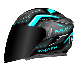 Dual Visor Open Face Motorcycle Helmet with DOT Approved
