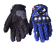 Motorcycle Gloves Mesh Mens Perforated Leather Black Sport Gloves